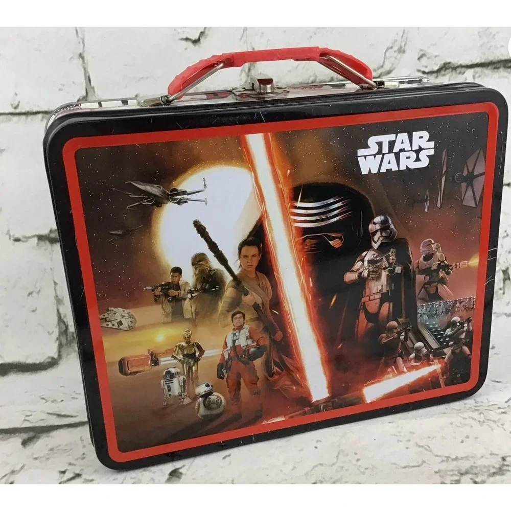 Star Wars Lunch Box Lot of 2 The Force‎ Awakens and Darth Vader